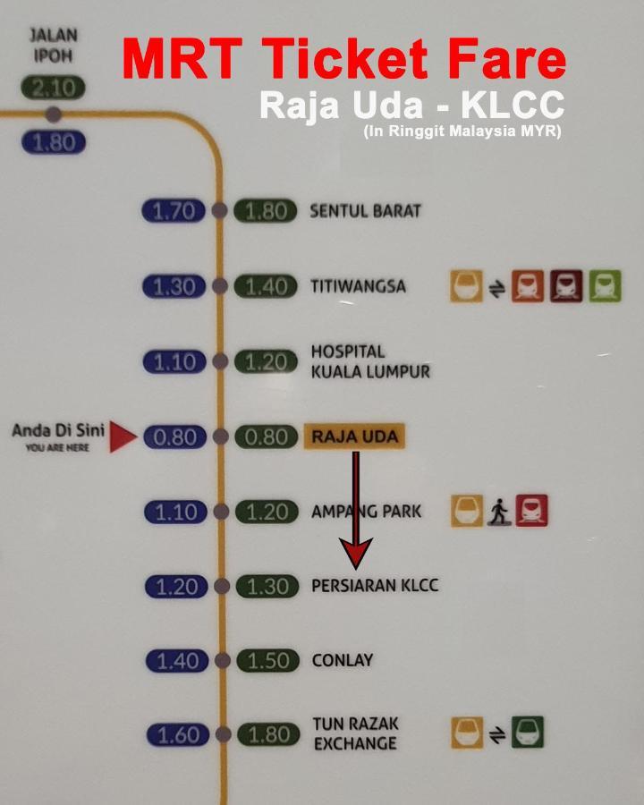 Homestay Jalan Tun Razak Walking Distance Ijn, Hkl, Mrt Station, Kpj, Perkeso, Bernama, Tabung Darah, Istana Budaya Куала-Лумпур Екстер'єр фото