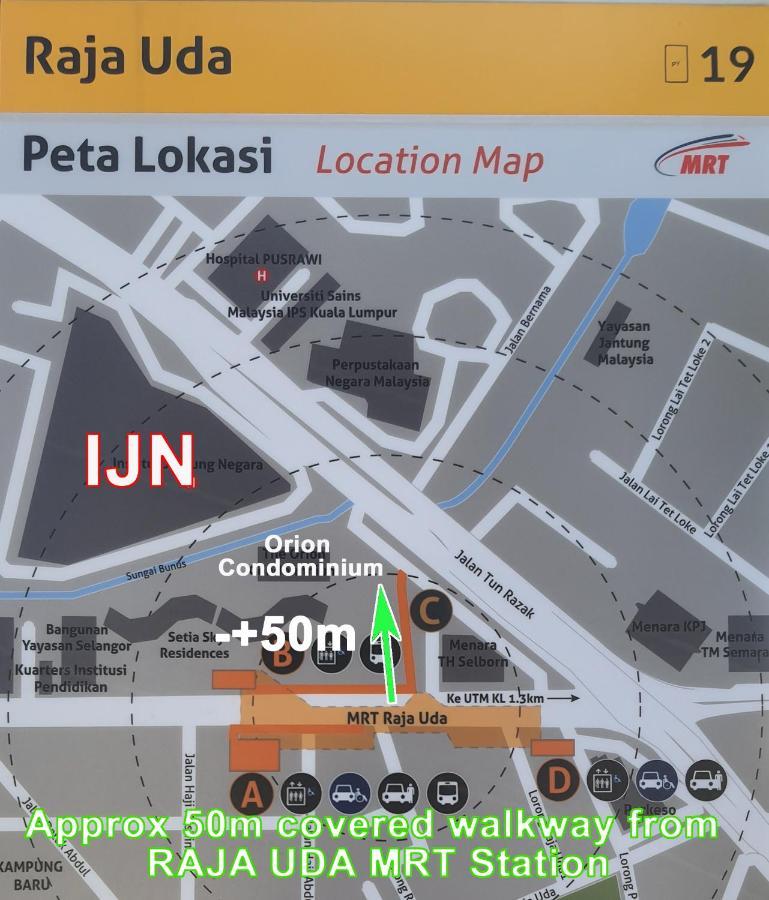 Homestay Jalan Tun Razak Walking Distance Ijn, Hkl, Mrt Station, Kpj, Perkeso, Bernama, Tabung Darah, Istana Budaya Куала-Лумпур Екстер'єр фото